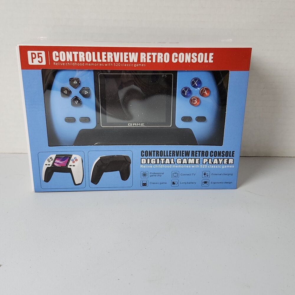 NEW Open Box-P5 Retro Console 520 Classic Handheld Game